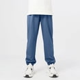 thumbnail image 2 of NAISIBABY Boys Girls Pants (4-13T), Elastic Waist Loose Soft Lightweight Spring Summer Casual Jogger Pants Size 8, 2 of 8