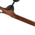 thumbnail image 3 of Kuzco Lighting Cf97860 Baylor 60" 3 Blade Indoor Smart Ceiling Fan - Matte Black / Natural, 3 of 7
