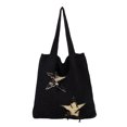 thumbnail image 1 of Bolso casual para mujer, Bolso de mano plegable de ganchillo, bolsas de comestibles reutilizables ligeras, 1 of 5