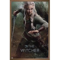 Netflix The Witcher: Season 3 - Ciri One Sheet Wall Poster, 22.375" x 34" Framed