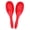 Red, variant on NFTIGB 2Pcs Music Maracas Oval Shaped Plastic Hand Percussion Rattles Music Instrument for KTV Party Kindergarten Red (10.24 inches / 26.00 cm)