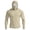 Khaki, variant on Men's UPF 50+ Sun Protection Jacket, Lightweight Hooded Windbreaker with Zip Pockets, Breathable Outdoor Performance Gear for Fishing, Hiking, Running