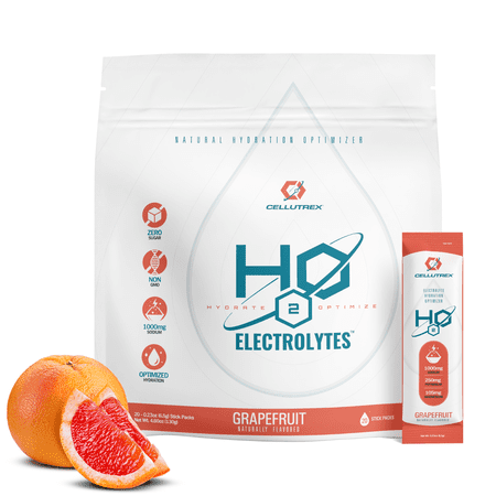 Cellutrex® H2O ELECTROLYTES™ - Grapefruit | Zero Sugar Electrolyte Powder