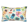 thumbnail image 1 of Balery Playing Video Games Funda de Cojín Estampada, Regalos para Mujeres, Regalos de Amor para Ella, Regalos para Novia o Esposa, Funda de Almohada-20"x30", 1 of 6