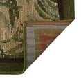 thumbnail image 7 of Unique Loom Outdoor Botanical Collection Area Rug - Keukenhof (2' x 6' Runner Green/Beige), 7 of 7