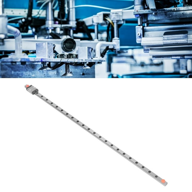 Miniature Linear Guide Steel Rail With Carriage Block ForTransmission ...