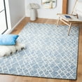 thumbnail image 2 of SAFAVIEH Metro Jenny Diamond Area Rug, Blue/Ivory, 4' x 6', 2 of 8