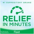 thumbnail image 2 of Fleet Laxative Glycerin Suppositories for Adult Constipation, 50 Count, 2 of 12