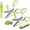 Green and Green, variant on Herb Scissors with 5 Blades & Cleaning Kit, Stainless Steel Kitchen Shears for Herbs, Lettuce, Cilantro, Dishwasher Safe, Soft-Grip Handle