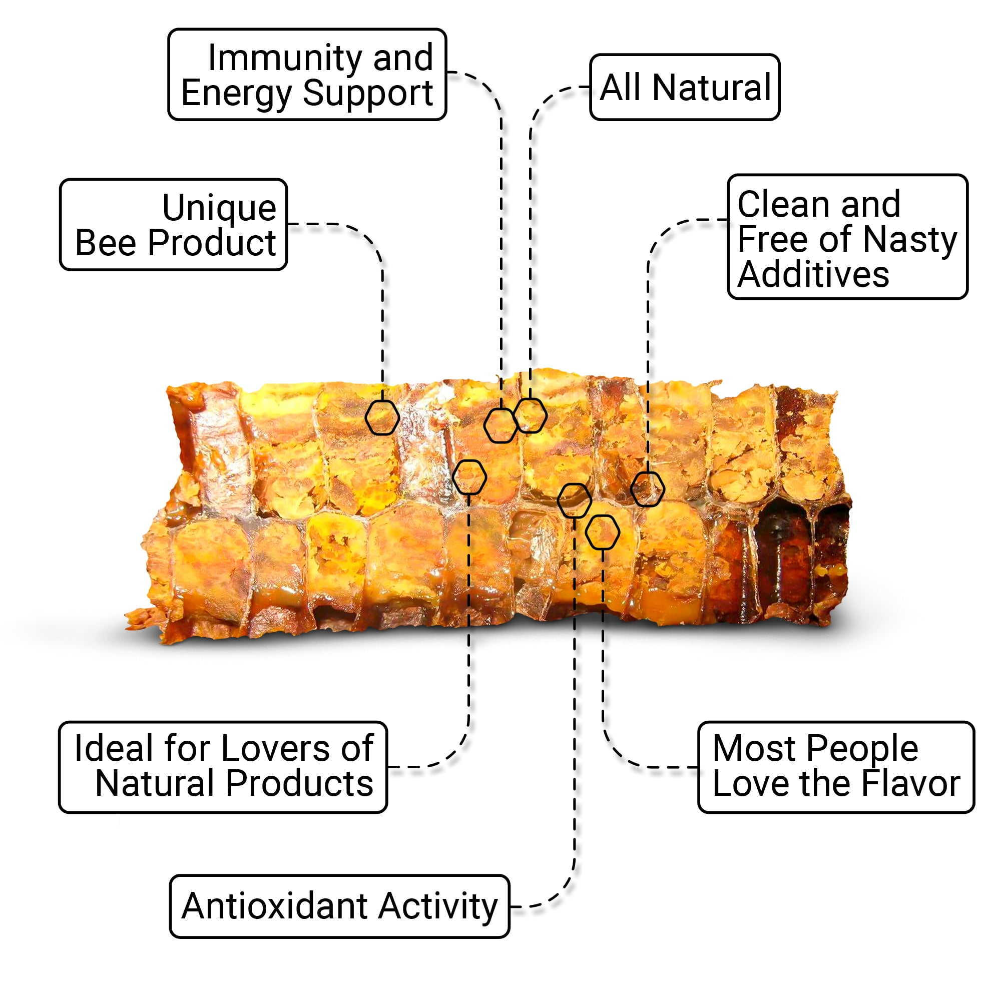 New Organic Time Bee Bread Fermented Bee Pollen 4.4 oz | Natural Superfood