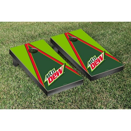 Victory Tailgate Mountain Dew Triangle Version Cornhole Game Set