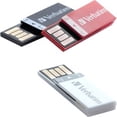 thumbnail image 4 of 8gb Verbatim Clip-it USB Flash Drive 3-pack - Noir, Blanc, Rouge, 4 of 7