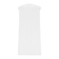 thumbnail image 5 of White Short Half Sleeve Dresses for Women Fall Summer Boat Neck Faux Linen Midi Knee High Basic Dresses Women Button 2025 Clothes Y2K XL, 5 of 6
