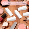 thumbnail image 3 of 32 Pcs Makeup Sponge, Cosmetic Foam Wedge Gradient Triangular Shaped Nail Sponge for Beauty Blender and Nail Art, White Makeup Sponges Nail Buffer for Powder, Concealer and Foundation Blending, 3 of 5