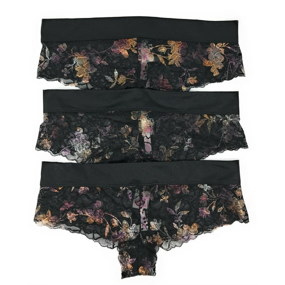 Victoria's Secret PINK Cheekster Panty Set of 3