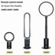 thumbnail image 4 of For Dyson AM06/AM07/AM08 Air Purifier Fan Remote Control Replacement Edition 0820, 4 of 4