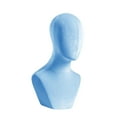 thumbnail image 4 of Mannequin Head Manikin Head Modelo Versátil Velvet Professional Wig Storage Rack Azul, 4 of 8