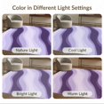 thumbnail image 7 of ODIKA 9'x12' Washable Area Rug Non-Slip, Chair-Friendly Ombre Watercolor Abstract Wave Swirl Gradient Minimalist Refined for Dining Room, Basement, Large Office, 7 of 7