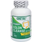 Deva Colon Cleanse, Vegan, 90 CT