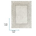 thumbnail image 3 of Livabliss Bahar Global Area Rug,5'3" x 7'3",Medium Grey, 3 of 8