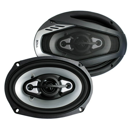 BOSS Audio NX694 800 Watt (Per Pair), 6 x 9 Inch, Full Range, 4 Way Car Speakers (Sold in (Best Receiver For 4 Ohm Speakers 2019)