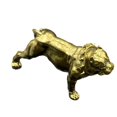 thumbnail image 1 of Estatua de animal, obra de arte, regalo, decoración de escritorio para estante de sala de estar. Bulldog estilo A, 1 of 9