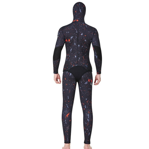 Naiovety Traje de neopreno para exteriores Ropa de buceo profundo Ropa de baño para mantener el calor Verde 3XL Deportes acuáticos naranja SG Naiovety OD017113-13