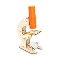 thumbnail image 2 of Science Experiment Microscope, Kids & Students Tech DIY Model Toy Set, Educational Craft Kit ,Widely Used, 2 of 5