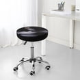 thumbnail image 7 of Bingfone Black Cobra Snake Padded Round Bar Stool Cover Cushion with Elastic Fabric Round Chair Seat - Black Cobra Snake, 7 of 7