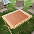 thumbnail image 1 of Estera de mesa de Camping de cuero PU multifunción resistente al calor impermeable para acampar, 1 of 9