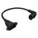 thumbnail image 3 of Cable de alimentación IEC320 C14 a IEC320 C13, adaptador de 125V-250V 10A para computadora duradero M, 3 of 7