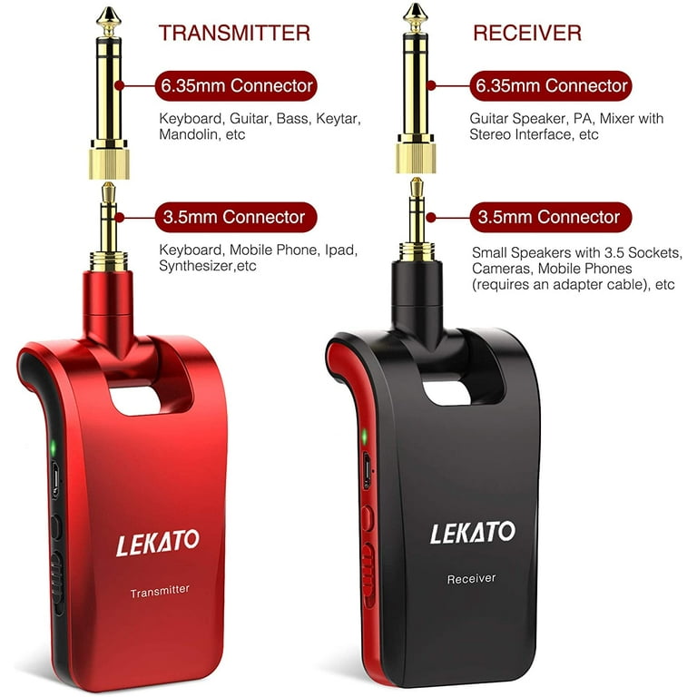 Wireless guitar jack plug deals