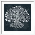 thumbnail image 2 of Art.com Beautiful Vintage Hand Drawn Tree of Life Art Print by transiastock, White Frame Wall Art, 21" x 21", 2 of 5
