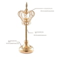 thumbnail image 3 of Candelabro vintage europeo Colcomx 28x13cm candelabros de boda, 3 of 7