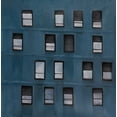 thumbnail image 2 of Atelier B Art Studio 26x26 Black Ornate Wood Framed with Double Matting Museum Art Print Titled - Building Architecture with Random Windows, 2 of 4