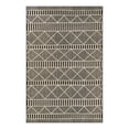 thumbnail image 2 of Unique Loom Outdoor Trellis Collection Area Rug - Dalyan (6' 1" x 9' Rectangle Black/Natural), 2 of 11