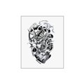thumbnail image 4 of Juice Herbal Tattoo Stickers Japanese Old Traditional Tattoo Stickers Waterproof Men'S Long-Lasting Arm Personality High-End Flower Arm Large Pattern, 4 of 7