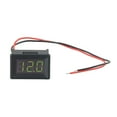 thumbnail image 1 of 0.36 Inch Led Digital 2-Line Dc Voltage Table Red Blue Green Dc4.5-30V Voltmeter Green, 1 of 10