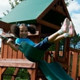 thumbnail image 3 of Swing-N-Slide Willows Peak Wooden Backyard Swing Set with Wave Slide, Swings, Glider Swing, and Rock Climbing Wall, 3 of 6