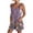 Multicolour, variant on LOVZFMLL Women's Summer Comfortable Casual Suspender Printing Shorts Pocket Jumpsuit Shorts Multicolor M