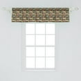 thumbnail image 2 of Ambesonne Adventure Valance Pack of 2, Astronauts and Moon, 54"X12", Multicolor, 2 of 2