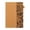 C, variant on A5 Cork Notebook, Eco Friendly Sustainable Journal with Elastic Closure, Coffee Brown Natural Textured Cover for Writing, Note Taking, School, Work, and Gift