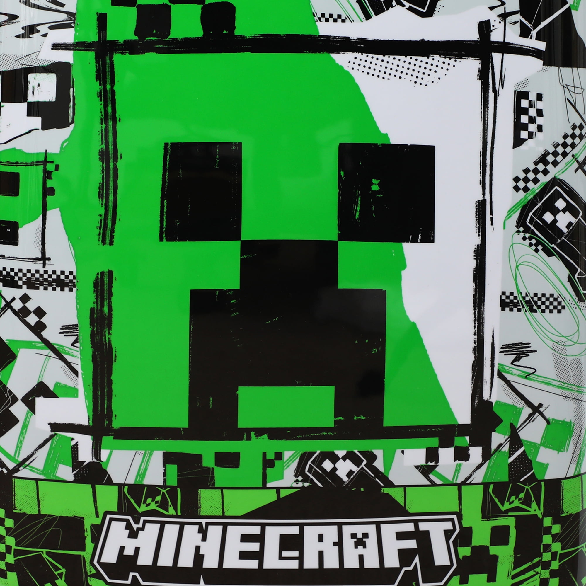 Minecraft Creeper 20" Carry-On Luggage With Wheels And Retractable Handle