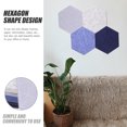 thumbnail image 2 of EeaseMX 8 tableros de fieltro hexagonales para pared, para fotos y notas., 2 of 7