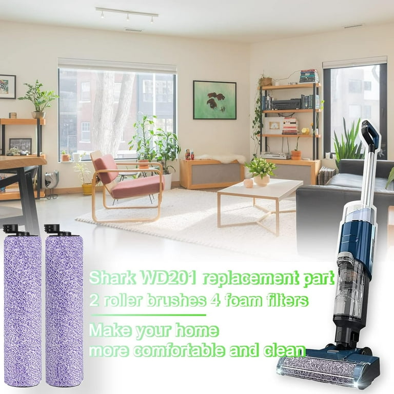 Wd161 Roller & Filter For Hydrovac Messmaster Wet Dry Vacuu