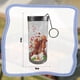 thumbnail image 2 of Cesta para parrilla con ruedas, cestas de acero inoxidable para barbacoa, cesta para asar, cesta para asar con ruedas, cesta para parrilla cilíndrica, con gancho, para asar verduras, pescado y carne, 2 of 5