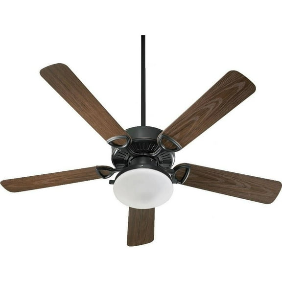 Stoneleigh Dell Patio Fan in Transitional Style 52 inches Wide By 19.17 inches High-Old World Finish Bailey Street Home 183-Bel-3399655