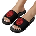 thumbnail image 5 of Red Logo Tool Band Unisex Slippers Summer Beach Slippers Casual Non Slip Comfortable Slide Sandals Home Slippers For Men Women, 5 of 8