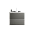 thumbnail image 4 of Space Grey Floating Bathroom Vanity with Ceramic Sink, 20% More Storage, Silent Drawers and Timeless Look for Bathrooms, 4 of 5