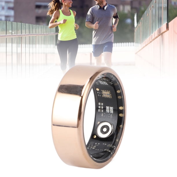 Rastreador de Salud Con Anillo Inteligente, Anillo Inteligente Bluetooth Portátil para Monitoreo de FRECUENCIA CARDÍACA DE DEL SUEIMO, RESTENTE AL AGUA IP68, Control
